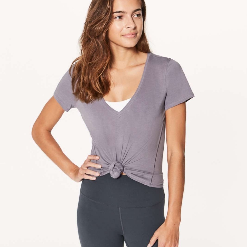 Lululemon Love Tee V Dusky Lavender